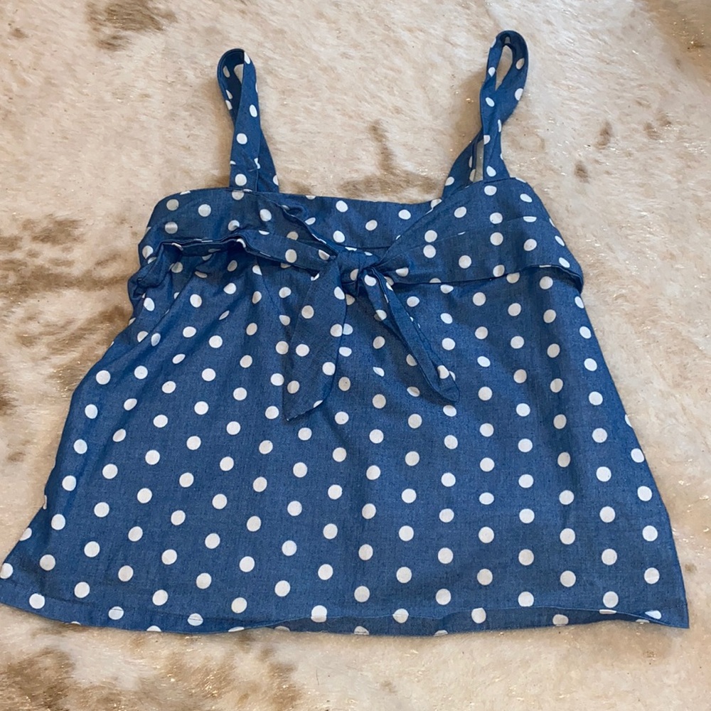 Polka dot tank